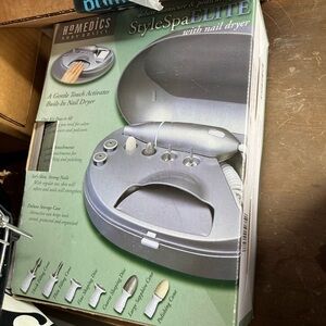 Homedics Deluxe StyleSpa Elite Nail Care Set